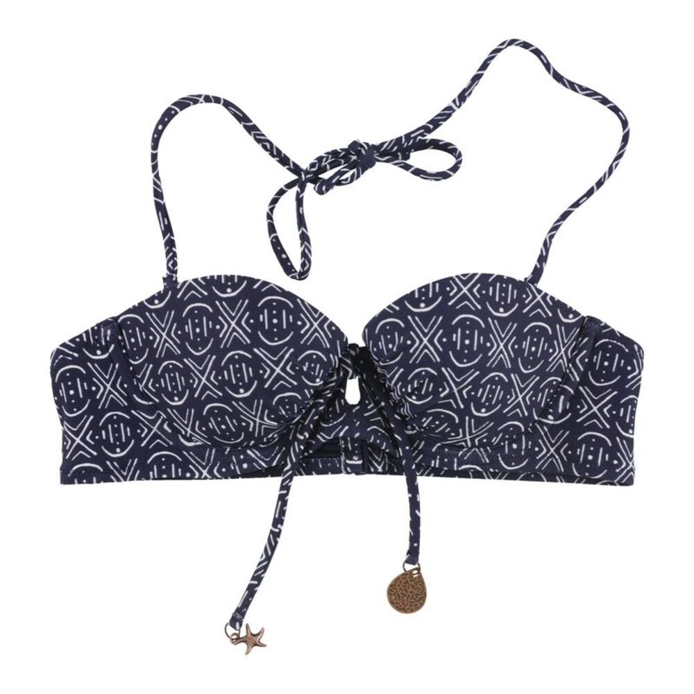American Eagle Womens Strapless Nativie Print Bikini Swim Top, NWT